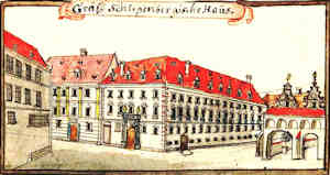 Gräfl. Schlegenbergische Haus - Pałac Schlegenberga, widok ogólny